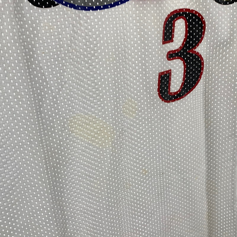 【中古品】【メンズ】 CHAMPION チャンピオン 17765-045 タンクトップ NBA 76ers Allen Iverson アレン・アイバーソン 148-260923-gm-29-fuzh サイズ：XXL カラー：ホワイト 万代Net店