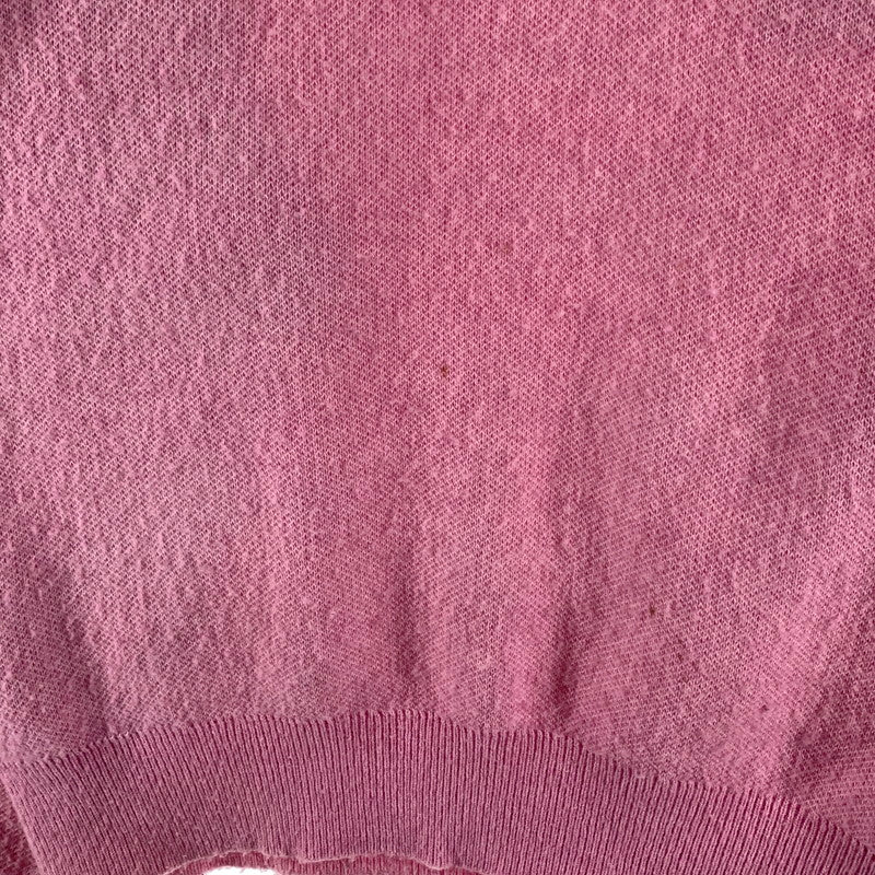 【中古品】【メンズ】 STUSSY ステューシー 117219 HALF ZIP MOCK NECK SWEATER ジップモックネックセーター ニット ブランド 古着 142-260923-gm-28-fuzh サイズ：M カラー：ピンク 万代Net店