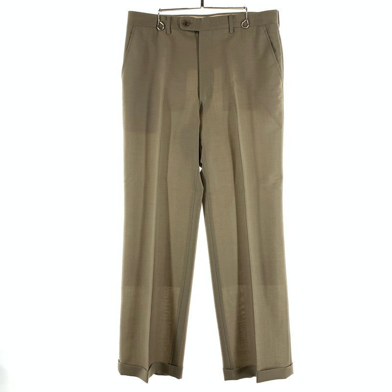【中古品】【メンズ】 CHRISTIAN DIOR MONSIEUR クリスチャン・ディオール ムッシュ スーツ セットアップ ウール100% 裏地キュプラ モヘア混 141-260921-gm-31-fuzh サイズ：A-6 カラー：ベージュ ブラウン 万代Net店
