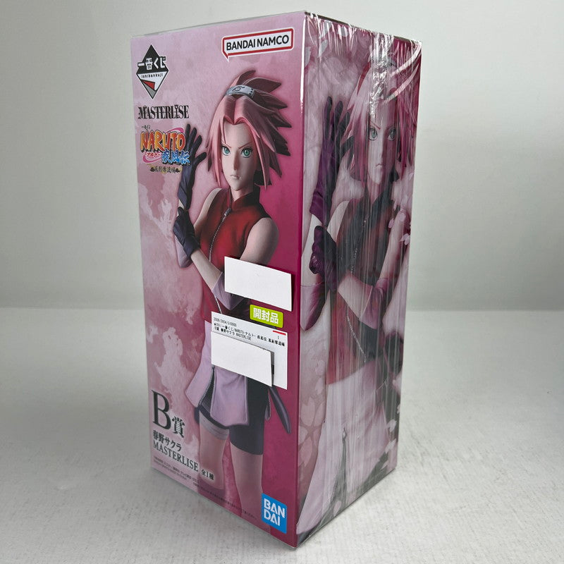 【中古品】 開封品 一番くじ NARUTO-ナルト- 疾風伝 風影奪還編 B賞 春野サクラ MASTERLISE フィギュア 051-260929-io-31-fuzh 万代Net店