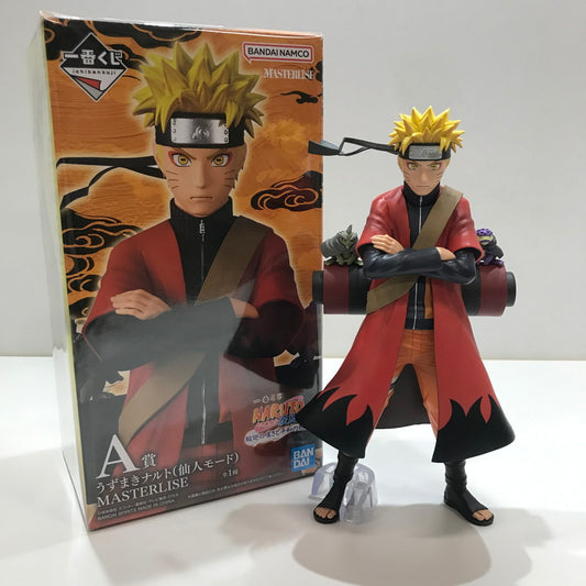【中古品】 完備品 一番くじ NARUTO 疾風伝 輪廻の嘆きと平和の懸け橋 A賞 うずまきナルト(仙人モード) フィギュア ナルト ※一部塗装剥がれあり 051-261014-io-17-fuzh 万代Net店