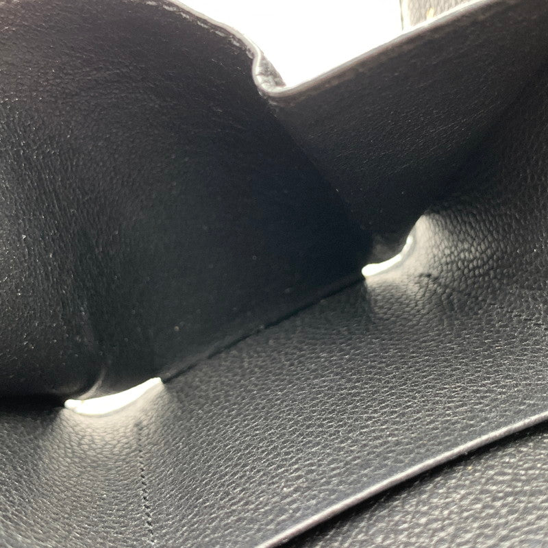 【中古品】【メンズ】 SAINT LAURENT サンローラン 669959 ORIGAMI TINY WALLET レザー 3つ折り財布 ウォレット ブランド 181-260921-gm-41-fuzh カラー：ブラック 万代Net店