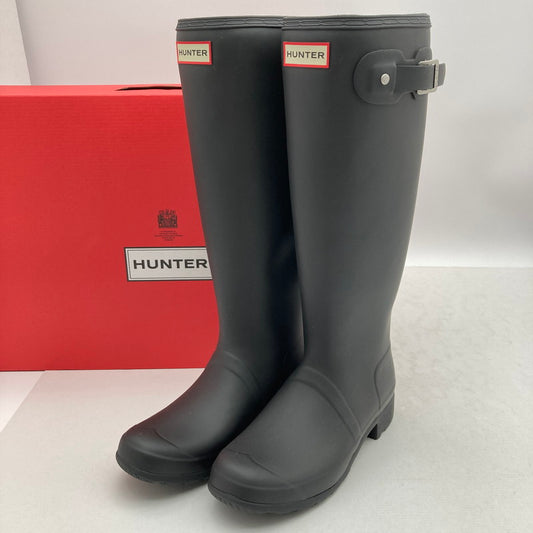 【中古美品】【レディース】 HUNTER ハンター WFT2210RMA オリジナル ツアーレインブーツ 長靴 164-260928-vt-81-fuzh サイズ：UK6/US8/EU39 カラー：ブラック 万代Net店