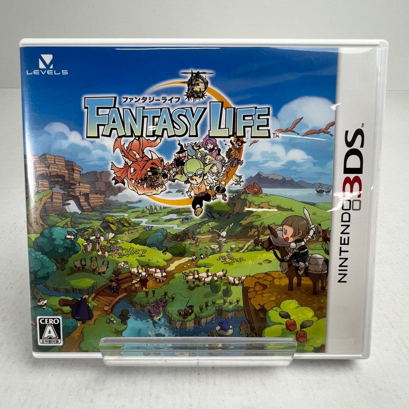 【中古品】 3DS ソフト ファンタジーライフ ゲーム ゲームソフト [CERO区分_A / 全年齢対象商品] 030-260923-ky-07-fuzh 万代Net店