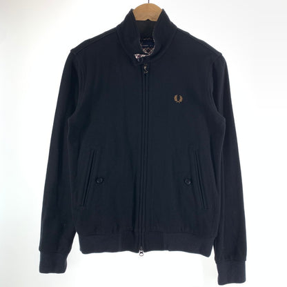 【中古品】【メンズ】 FRED PERRY フレッドペリー ジャケット ブルゾン アウター トップス 古着 141-261009-mh-08-fuzh サイズ：S カラー：ブラック 万代Net店