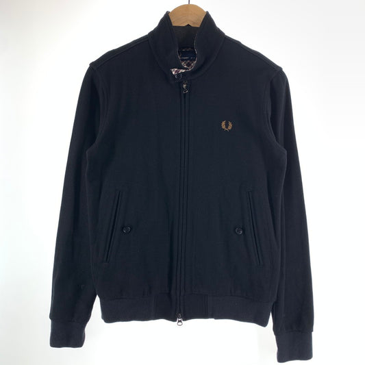 【中古品】【メンズ】 FRED PERRY フレッドペリー ジャケット ブルゾン アウター トップス 古着 141-261009-mh-08-fuzh サイズ：S カラー：ブラック 万代Net店