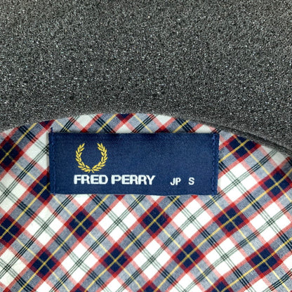 【中古品】【メンズ】 FRED PERRY フレッドペリー ジャケット ブルゾン アウター トップス 古着 141-261009-mh-08-fuzh サイズ：S カラー：ブラック 万代Net店