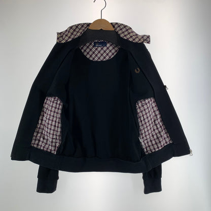 【中古品】【メンズ】 FRED PERRY フレッドペリー ジャケット ブルゾン アウター トップス 古着 141-261009-mh-08-fuzh サイズ：S カラー：ブラック 万代Net店