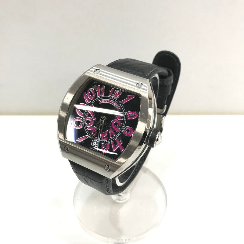 【中古品】【メンズ】 SAMANTHA KINGZ サマンサキングス オートマチック 腕時計 BLACK ケース付属 時計 197-260930-ky-12-fuzh 万代Net店