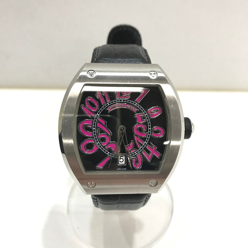【中古品】【メンズ】 SAMANTHA KINGZ サマンサキングス オートマチック 腕時計 BLACK ケース付属 時計 197-260930-ky-12-fuzh 万代Net店