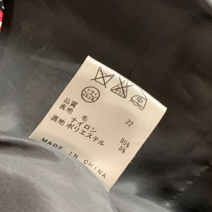 【中古品】【レディース】 ANNA SUI アナスイ コート ウール95% ジャケット アウター ブランド 169-260922-gm-45-fuzh サイズ：2 カラー：グレー カーキ 万代Net店