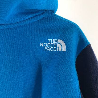 【中古品】【キッズ】 THE NORTH FACE ザ・ノースフェイス NTJ62264 SWEAT スウェット パーカー フーディー 青・紺 フロントロゴ 子供服 キッズ 173-260927-io-05-fuzh サイズ：110 カラー：ブルーネイビー 万代Net店