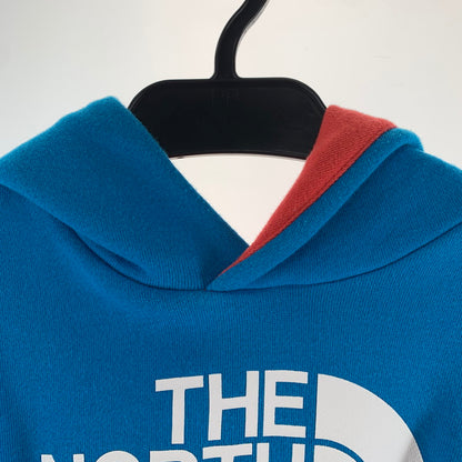 【中古品】【キッズ】 THE NORTH FACE ザ・ノースフェイス NTJ62264 SWEAT スウェット パーカー フーディー 青・紺 フロントロゴ 子供服 キッズ 173-260927-io-05-fuzh サイズ：110 カラー：ブルーネイビー 万代Net店