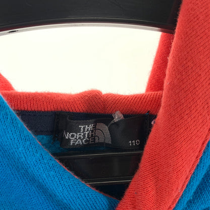 【中古品】【キッズ】 THE NORTH FACE ザ・ノースフェイス NTJ62264 SWEAT スウェット パーカー フーディー 青・紺 フロントロゴ 子供服 キッズ 173-260927-io-05-fuzh サイズ：110 カラー：ブルーネイビー 万代Net店