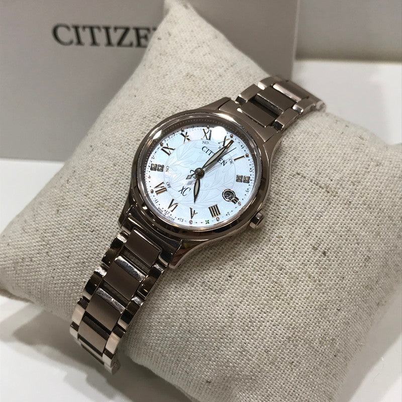 【中古品】【レディース】 CITIZEN シチズン H060-005VS08 XC HIKARI COLLECTION 北川景子監修 限定モデル 腕時計 カラー:ピンクゴールド 電波ソーラー 192-260924-ky-11-fuzh 万代Net店