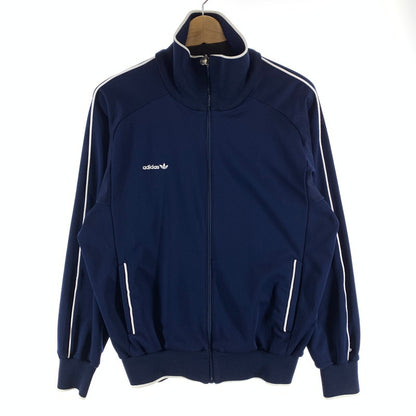 【中古品】【メンズ】 ADIDAS アディダス 80年代 トラックジャケット 80s ジャージ アウター 古着 148-260923-gm-30-fuzh サイズ：L カラー：ネイビー 万代Net店