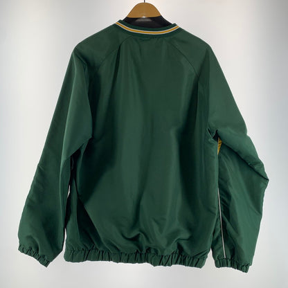 【中古品】【メンズ】 NFL ナショナル・フットボール・リーグ ナイロンプルオーバー GREEN.G アウター 上着 男性 ※汚れ・ほつれあり 145-260927-io-14-fuzh サイズ：M カラー：グリーン 万代Net店