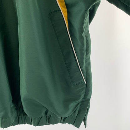 【中古品】【メンズ】 NFL ナショナル・フットボール・リーグ ナイロンプルオーバー GREEN.G アウター 上着 男性 ※汚れ・ほつれあり 145-260927-io-14-fuzh サイズ：M カラー：グリーン 万代Net店