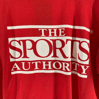 【中古品】【メンズ】 BEST ベスト 90年代 Tシャツ RED.釣りプリント 半袖 男性 ※汚れあり 145-260927-io-12-fuzh サイズ：XL カラー：レッド 万代Net店