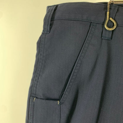 【中古品】【メンズ】 CARHARTT カーハート ワークパンツ 長ズボン ズボン パンツ NAVY ※毛玉あり 156-260927-io-27-fuzh サイズ：34×32 カラー：ネイビー 万代Net店