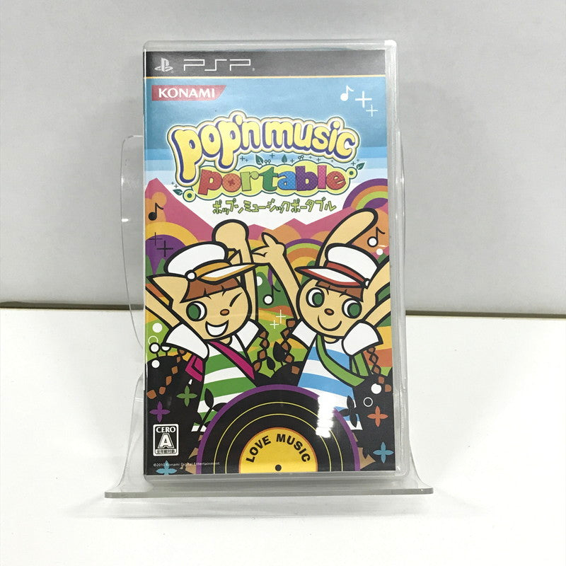 【中古品】 PSP ポップンミュージック ポータブル ゲームソフト [CERO区分_A / 全年齢対象商品] 023-260923-ky-32-fuzh 万代Net店
