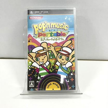 【中古品】 PSP ポップンミュージック ポータブル ゲームソフト [CERO区分_A / 全年齢対象商品] 023-260923-ky-32-fuzh 万代Net店