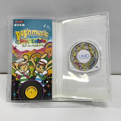 【中古品】 PSP ポップンミュージック ポータブル ゲームソフト [CERO区分_A / 全年齢対象商品] 023-260923-ky-32-fuzh 万代Net店