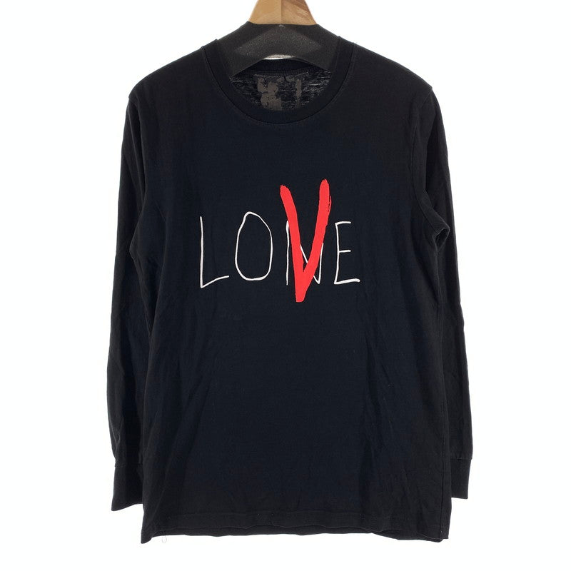 【中古品】【メンズ】 LIVE VLONE DIE VLONE 長袖Tシャツ カットソー ブランド 古着 142-260923-gm-23-fuzh サイズ：M カラー：ブラック 万代Net店