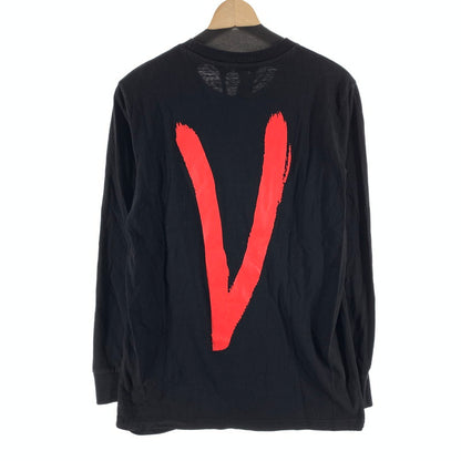 【中古品】【メンズ】 LIVE VLONE DIE VLONE 長袖Tシャツ カットソー ブランド 古着 142-260923-gm-23-fuzh サイズ：M カラー：ブラック 万代Net店