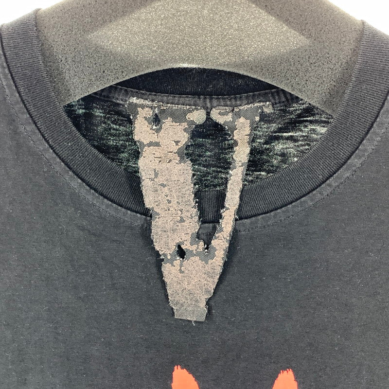 【中古品】【メンズ】 LIVE VLONE DIE VLONE 長袖Tシャツ カットソー ブランド 古着 142-260923-gm-23-fuzh サイズ：M カラー：ブラック 万代Net店