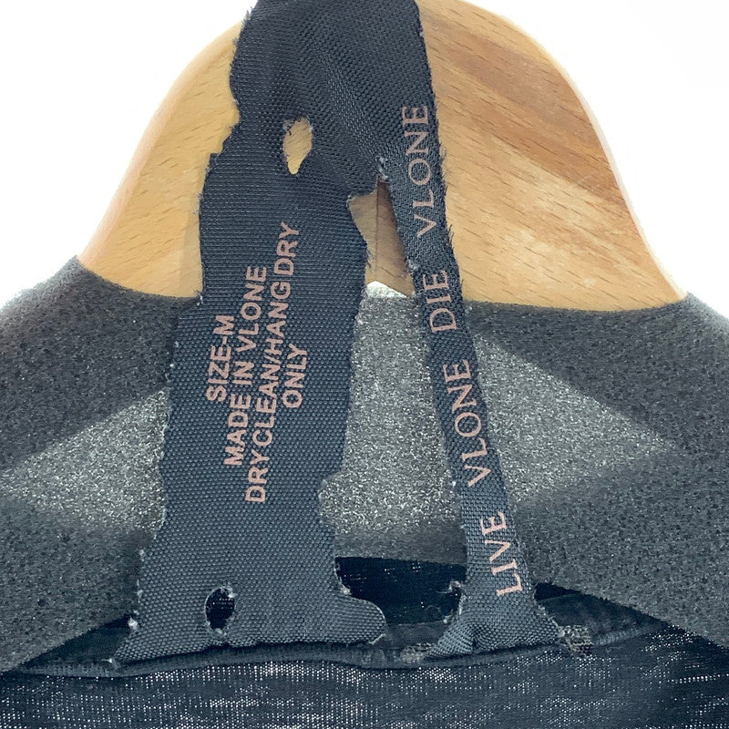 【中古品】【メンズ】 LIVE VLONE DIE VLONE 長袖Tシャツ カットソー ブランド 古着 142-260923-gm-23-fuzh サイズ：M カラー：ブラック 万代Net店
