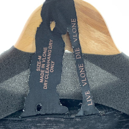 【中古品】【メンズ】 LIVE VLONE DIE VLONE 長袖Tシャツ カットソー ブランド 古着 142-260923-gm-23-fuzh サイズ：M カラー：ブラック 万代Net店