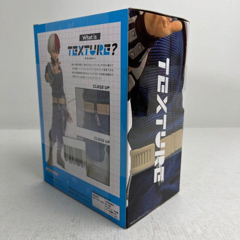 【中古美品】 未開封 僕のヒーローアカデミア Texture 轟焦凍 ヒロアカ フィギュア ※箱傷みあり 051-260929-io-42-fuzh 万代Net店