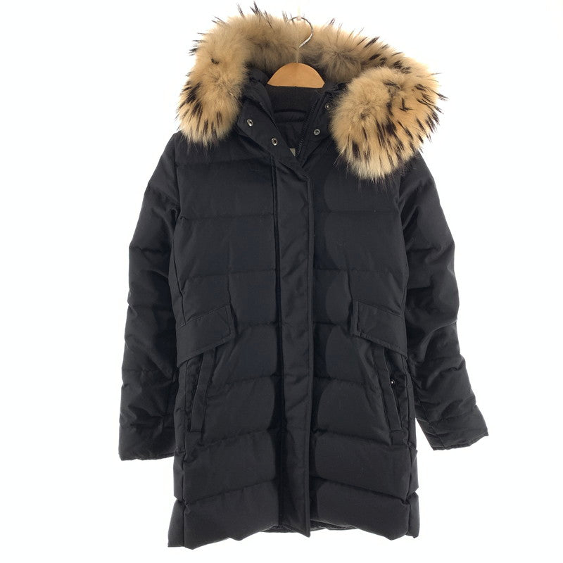 【中古品】【レディース】 PYRENEX ピレネックス HWM004 GRENOBLE ダウンコート ジャケット アウター ブランド 古着 169-260922-gm-43-fuzh サイズ：36cm カラー：ブラック 万代Net店