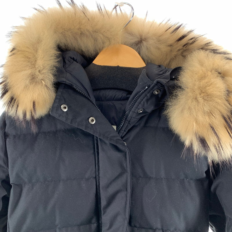 【中古品】【レディース】 PYRENEX ピレネックス HWM004 GRENOBLE ダウンコート ジャケット アウター ブランド 古着 169-260922-gm-43-fuzh サイズ：36cm カラー：ブラック 万代Net店