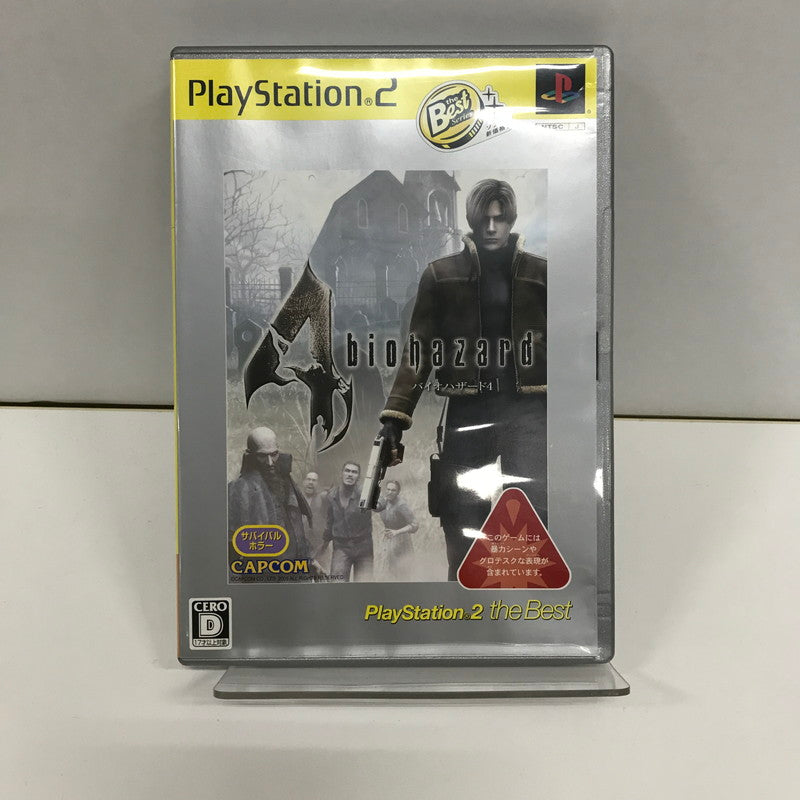 【中古品】 PS2 バイオハザード4 PlayStation 2 the Best 表紙傷みあり [CERO区分_D / 17歳以上対象] 023-260923-ky-38-fuzh 万代Net店