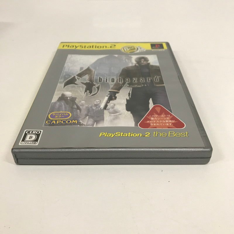 【中古品】 PS2 バイオハザード4 PlayStation 2 the Best 表紙傷みあり [CERO区分_D / 17歳以上対象] 023-260923-ky-38-fuzh 万代Net店