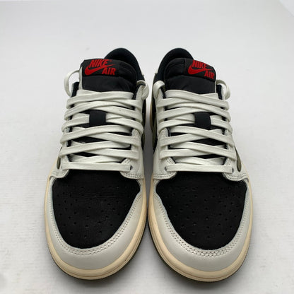 【中古品】【レディース】 NIKE ナイキ×TRAVIS SCOTT トラヴィス・スコット DZ4137-106 AIR JORDAN 1 LOW OG エアジョーダンスニーカー 靴 166-260922-gm-41-fuzh サイズ：24.5cm カラー：ブラック ホワイト カーキ 万代Net店