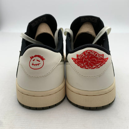 【中古品】【レディース】 NIKE ナイキ×TRAVIS SCOTT トラヴィス・スコット DZ4137-106 AIR JORDAN 1 LOW OG エアジョーダンスニーカー 靴 166-260922-gm-41-fuzh サイズ：24.5cm カラー：ブラック ホワイト カーキ 万代Net店