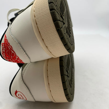 【中古品】【レディース】 NIKE ナイキ×TRAVIS SCOTT トラヴィス・スコット DZ4137-106 AIR JORDAN 1 LOW OG エアジョーダンスニーカー 靴 166-260922-gm-41-fuzh サイズ：24.5cm カラー：ブラック ホワイト カーキ 万代Net店