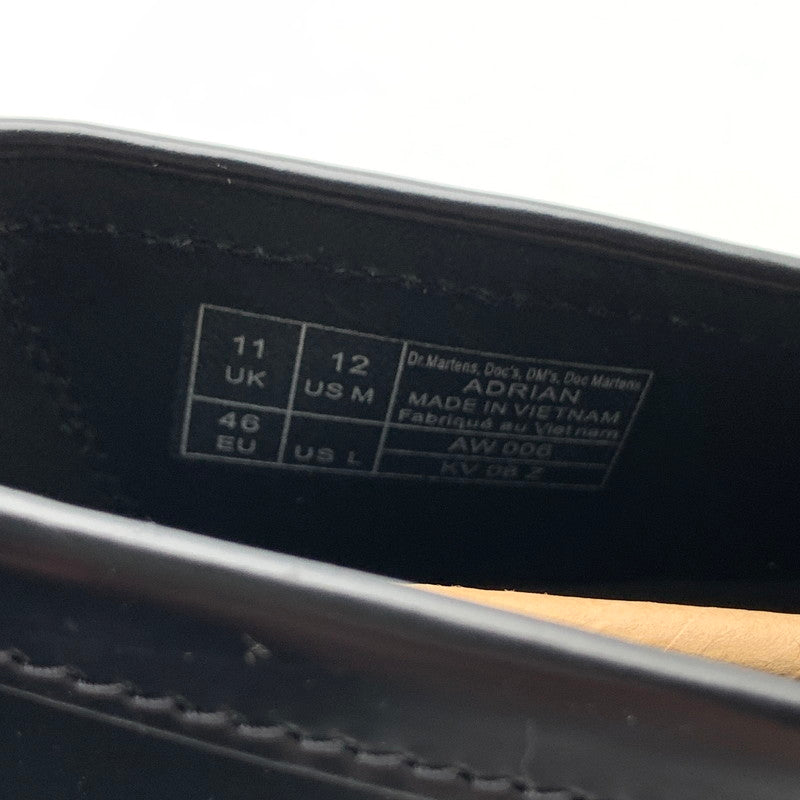 【中古美品】【メンズ】 DR.MARTENS ドクターマーチン ADRIAN TASSLE LOAFER タッセルローファー 靴 レザー 164-260922-gm-40-fuzh サイズ：UK11(30cm) カラー：ブラック 万代Net店