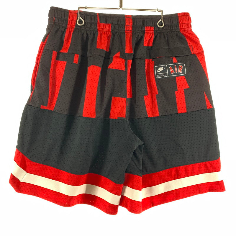 【中古品】【メンズ】 NIKE ナイキ ショートパンツ BLACK.RED AR1842-657 スポーツ メッシュ 短パン 男性 159-260927-io-28-fuzh サイズ：L カラー：ブラックレッド 万代Net店