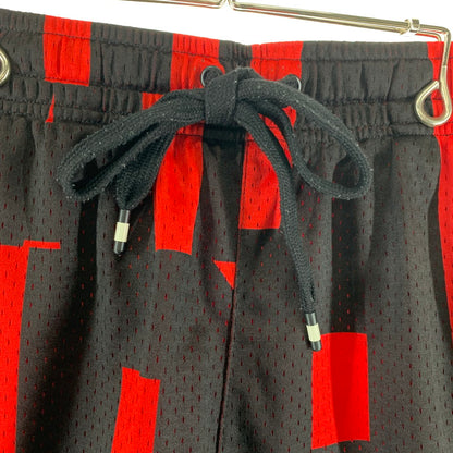 【中古品】【メンズ】 NIKE ナイキ ショートパンツ BLACK.RED AR1842-657 スポーツ メッシュ 短パン 男性 159-260927-io-28-fuzh サイズ：L カラー：ブラックレッド 万代Net店