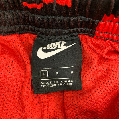 【中古品】【メンズ】 NIKE ナイキ ショートパンツ BLACK.RED AR1842-657 スポーツ メッシュ 短パン 男性 159-260927-io-28-fuzh サイズ：L カラー：ブラックレッド 万代Net店