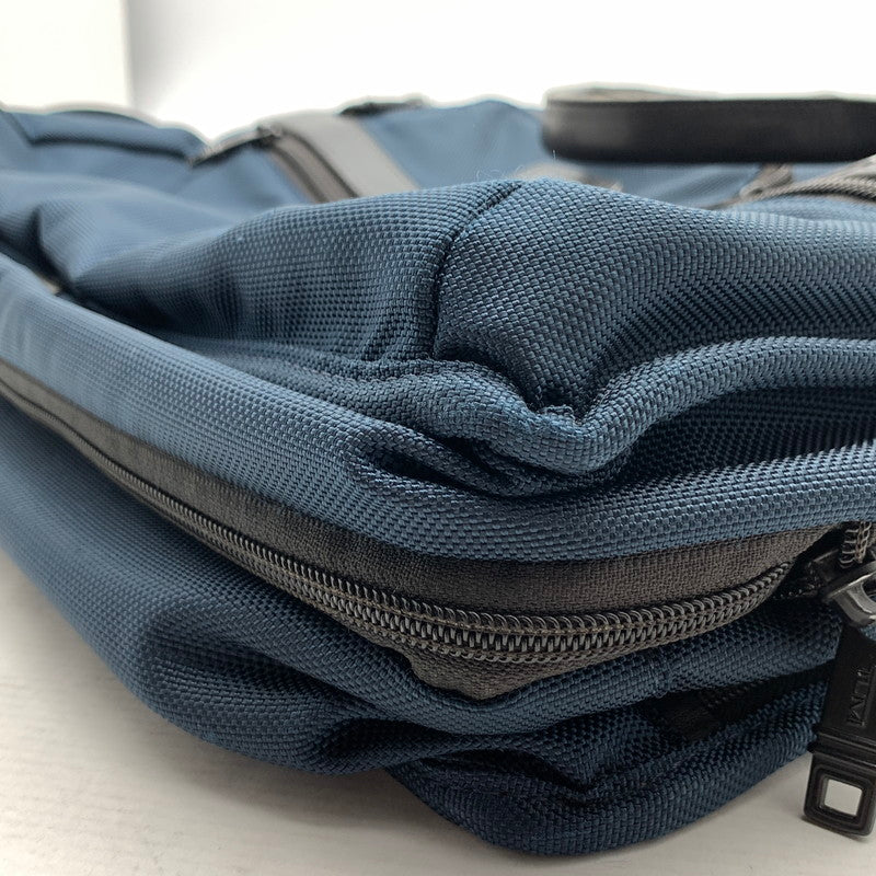 【中古品】【メンズ】 TUMI トゥミ×SHIPS シップス ALPHAⅡ ブリーフケース カバン トートバッグ ビジネスバッグ ナイロン 188-260923-gm-33-fuzh カラー：ネイビー 万代Net店