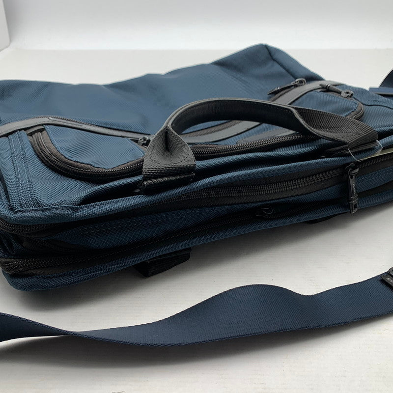 【中古品】【メンズ】 TUMI トゥミ×SHIPS シップス ALPHAⅡ ブリーフケース カバン トートバッグ ビジネスバッグ ナイロン 188-260923-gm-33-fuzh カラー：ネイビー 万代Net店