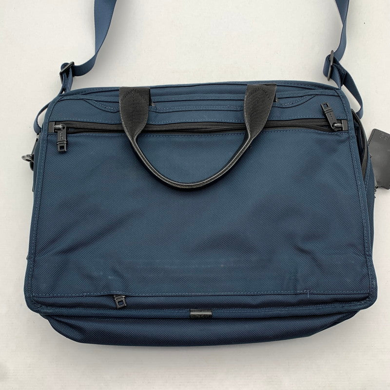 【中古品】【メンズ】 TUMI トゥミ×SHIPS シップス ALPHAⅡ ブリーフケース カバン トートバッグ ビジネスバッグ ナイロン 188-260923-gm-33-fuzh カラー：ネイビー 万代Net店