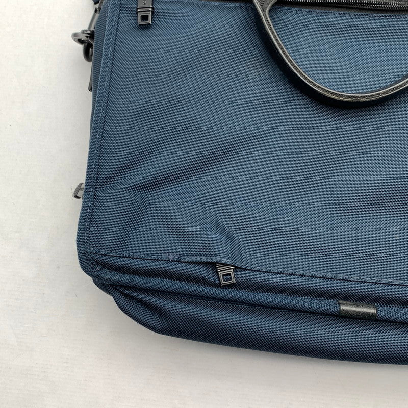【中古品】【メンズ】 TUMI トゥミ×SHIPS シップス ALPHAⅡ ブリーフケース カバン トートバッグ ビジネスバッグ ナイロン 188-260923-gm-33-fuzh カラー：ネイビー 万代Net店