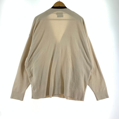 【中古品】【メンズ】 WIND AND SEA ウィンダンシー カーディガン カラーBEIGE SIZE:3 ワンポイント刺しゅうロゴ 142-260925-ky-02-fuzh 万代Net店
