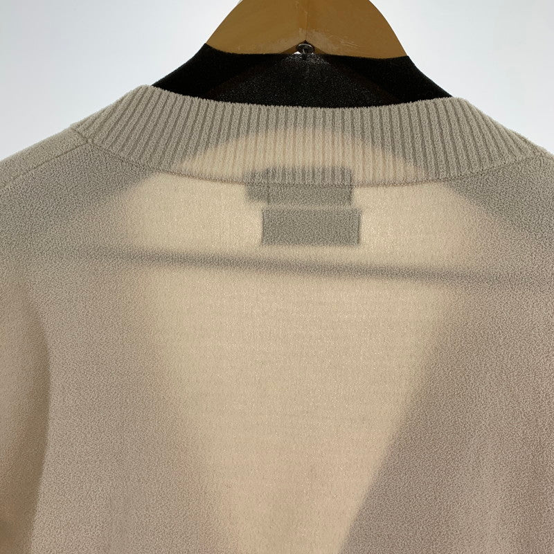 【中古品】【メンズ】 WIND AND SEA ウィンダンシー カーディガン カラーBEIGE SIZE:3 ワンポイント刺しゅうロゴ 142-260925-ky-02-fuzh 万代Net店